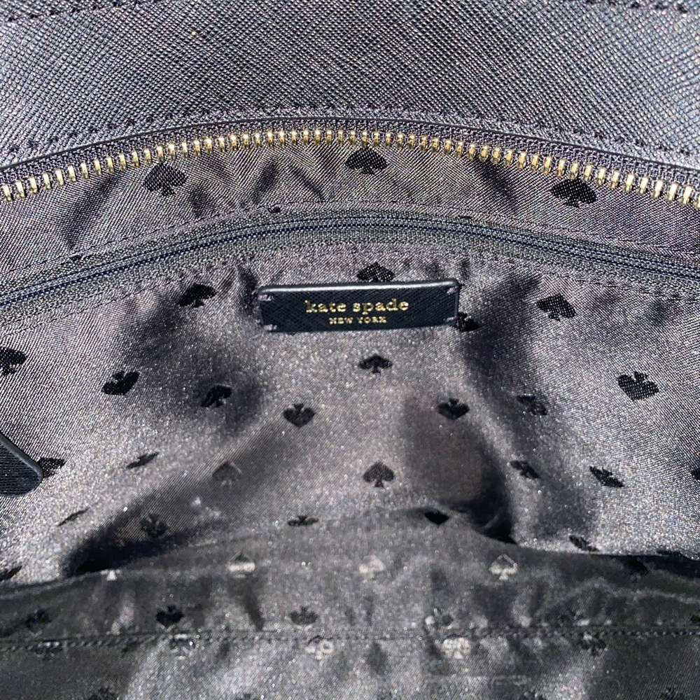 SOLD Kate Spade large black satchel/shoulder bag - Picture 10 of 15